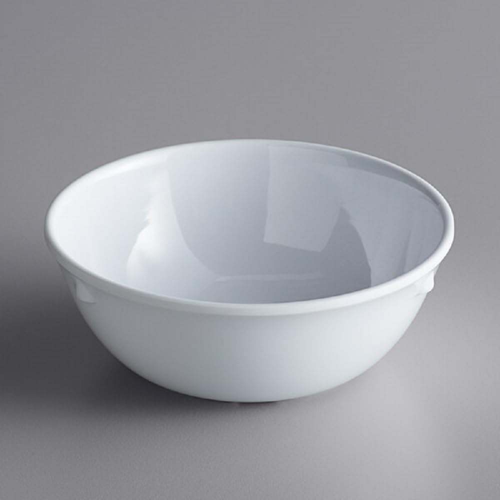 Nappie Bowl Melamine Set of 12- Dishwasher Safe Break-Resistant Reusable Bowls Serving Soup Bowl Broth Cups Soup Bowls Ice Cream Dipping Sauce