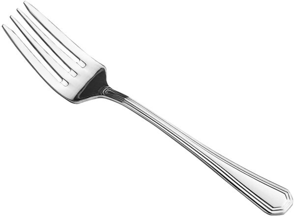 Wilshire Stainless Steel Set of 12- Stainless Steel Silverware Flatware Cutlery Kitchen Tableware Set for Home and Restaurant for Soup Spoons Round Spoons
