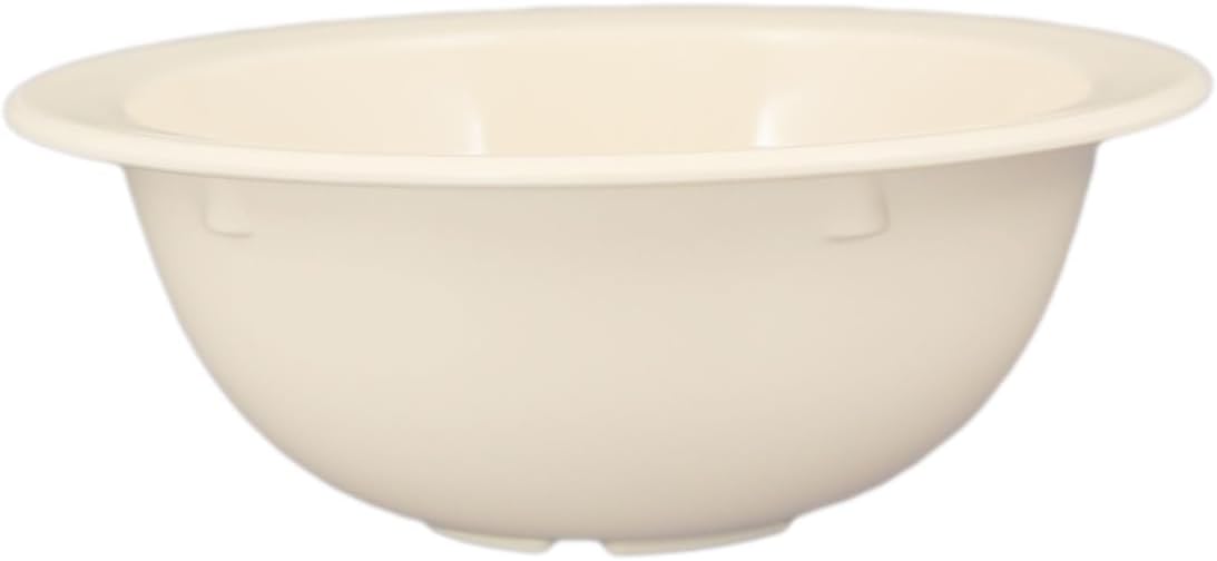 Grapefruit Bowl White Color Melamine Set of 12- Dishwasher Safe Break-Resistant Reusable Bowls Serving Bowl Soup Bowls Dessert Bowls for Fruits Salad Kitchen Restaurants