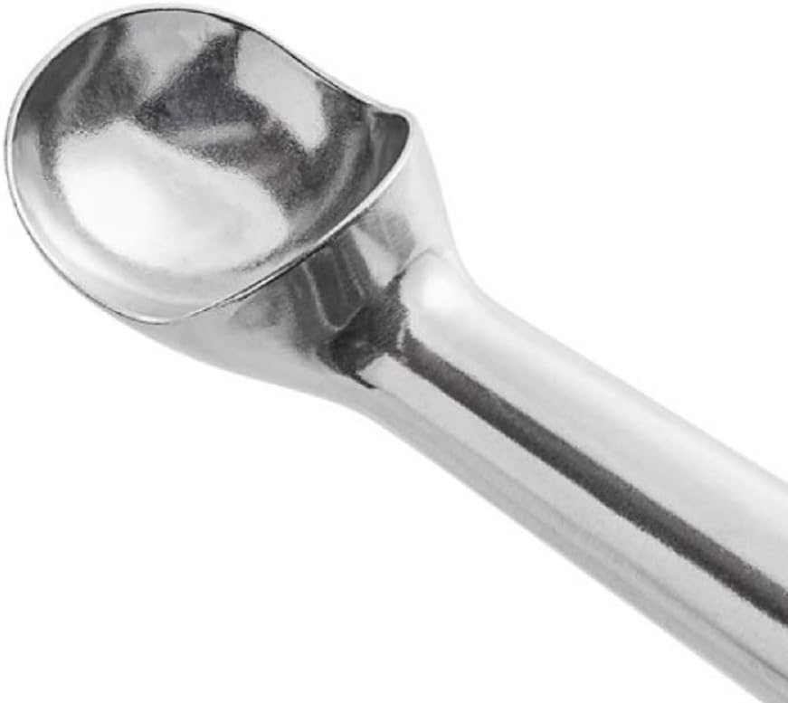 Ice Cream Scoop/Dipper Aluminum Body with Antifreeze Solution filled-in for Gelato Cookie Dough Sorbet Almond Heavy Duty
