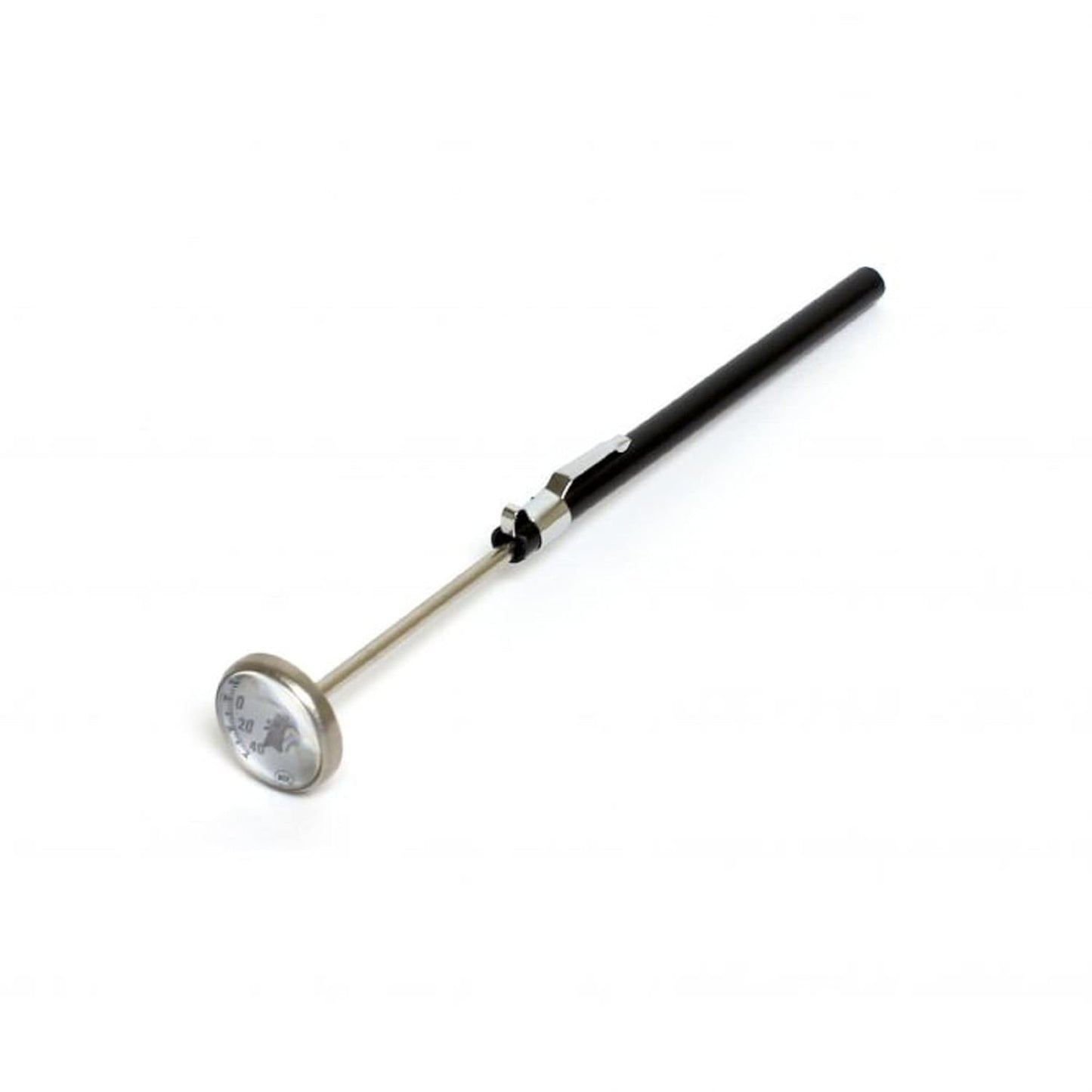 Stainless Steel Pocket Thermometer, 5" Stem, 1" Dial, Fahrenheit- Cooking and Grilling Pocket Size for Food Cooking and Grilling
