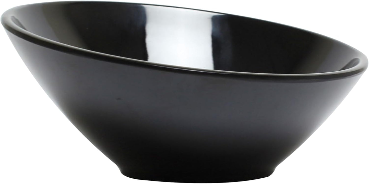 Cascading Bowl Melamine Set of 12- Dishwasher Safe Break-Resistant Serving Bowl Serving Dishes for Salads Rice Pasta Dessert Side Dishes Dinner Parties