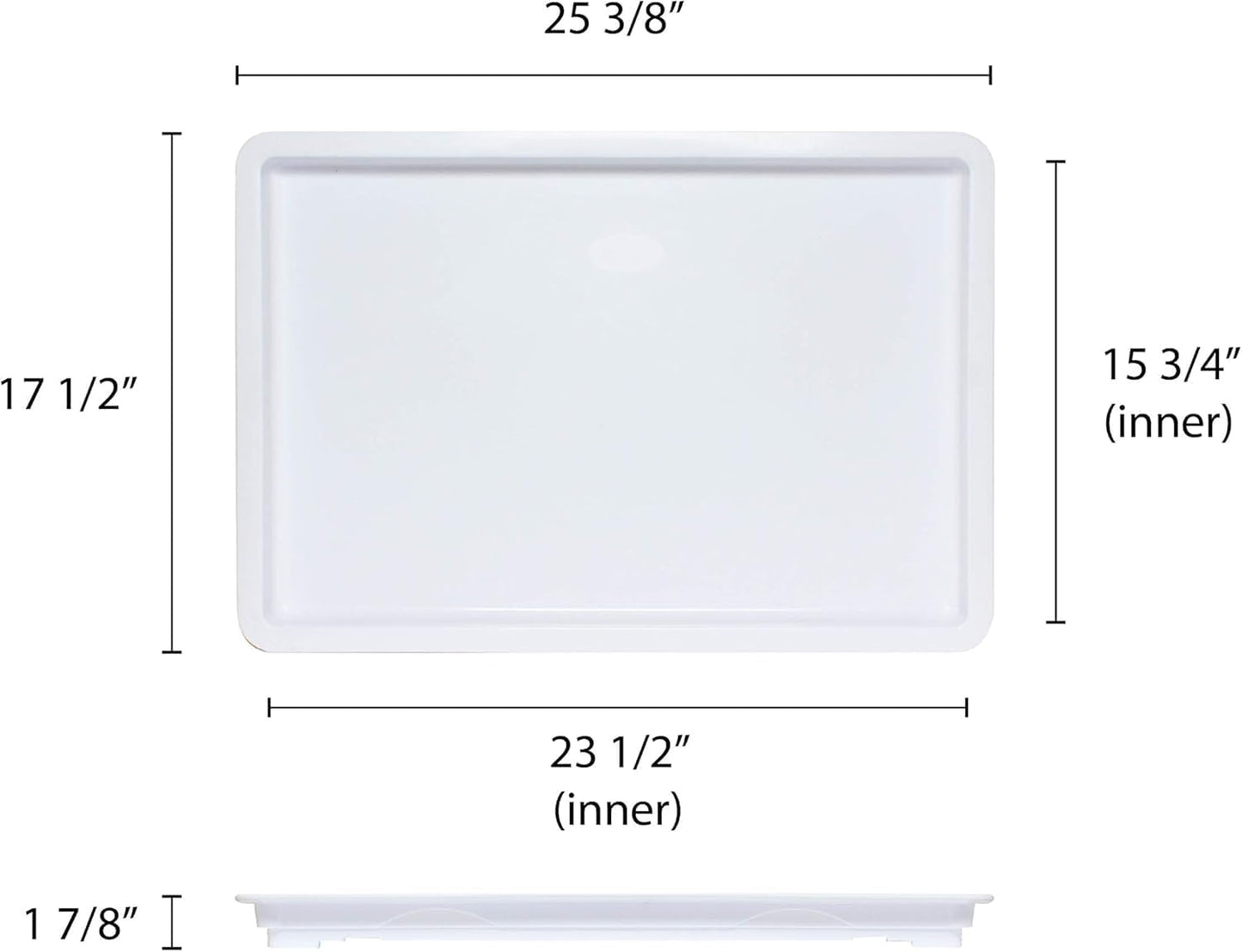Pizza Dough Proofing Box Pizza Proofing Dough Pan Dough Proofing Box Tray Dough Box Dough Tray Pizza Dough Proofing Containers for Home Kitchen Restaurants