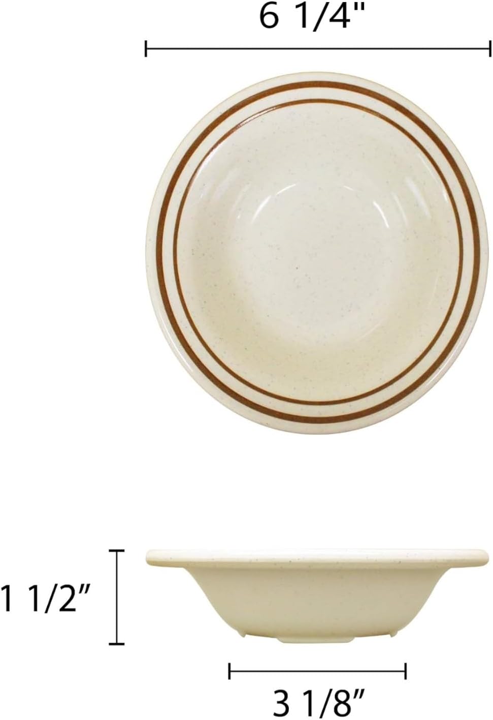 Arcadia Salad Bowls Set of 12- Dishwasher Safe Break-Resistant Dinnerware Small Bowls Bowls For Dipping Salad Fruit Snack Side Dishes Home Restaurants