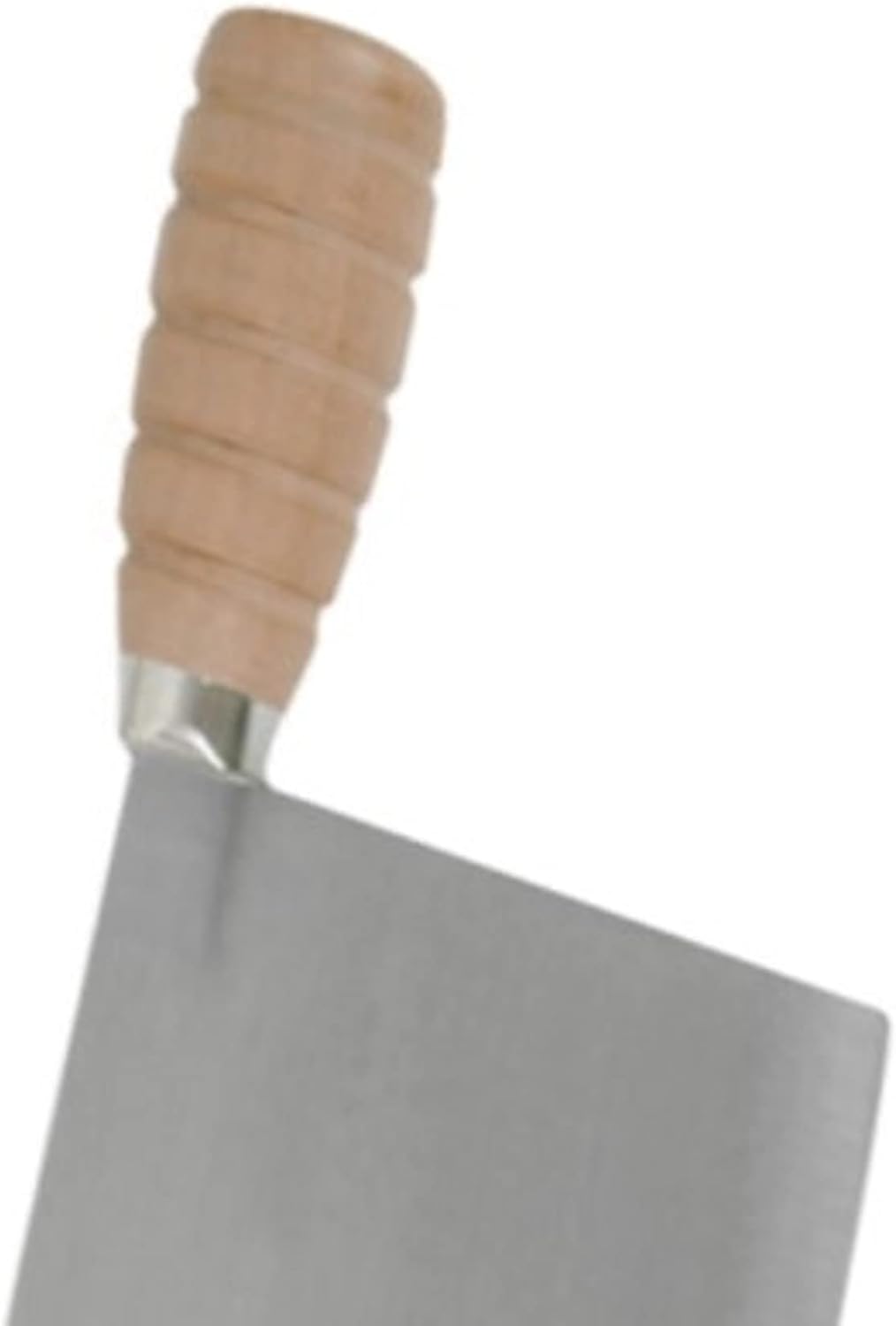 Cast Iron Ping Knife/Cleaver with Wooden Handle- Meat Bone Chopper for Butcher Slicing Vegetables Butcher Chopper Kitchen Knife for Home Kitchen and Restaurant