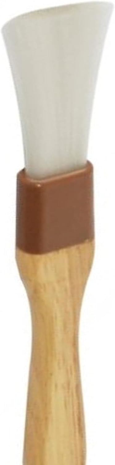 Pastry Brush Bristles with Wooden Handle - Basting Pastry Brush Culinary Oil Brush for Barbecue Butter Grill BBQ Sauce Baster Marinade Kitchen Food Cooking Brush