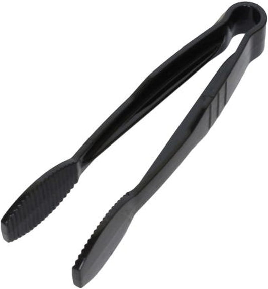 Flat Grip Tong Utility Tong Polycarbonate - Serving Tong Kitchen Tong Buffet Tongs Utensil High Heat Plastic Flat Ice Tongs for Tea Coffee Party Appetizers Desserts