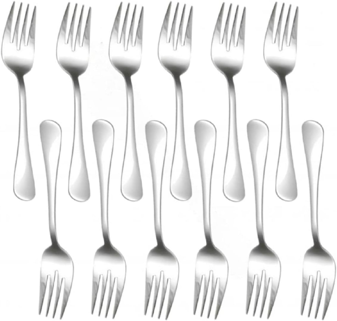 Stainless Steel - Tahoe Silverware Flatware Cutlery Kitchen Tableware Set for Home and Restaurant for Soup Spoons Round Spoons Metal Spoon Cutlery