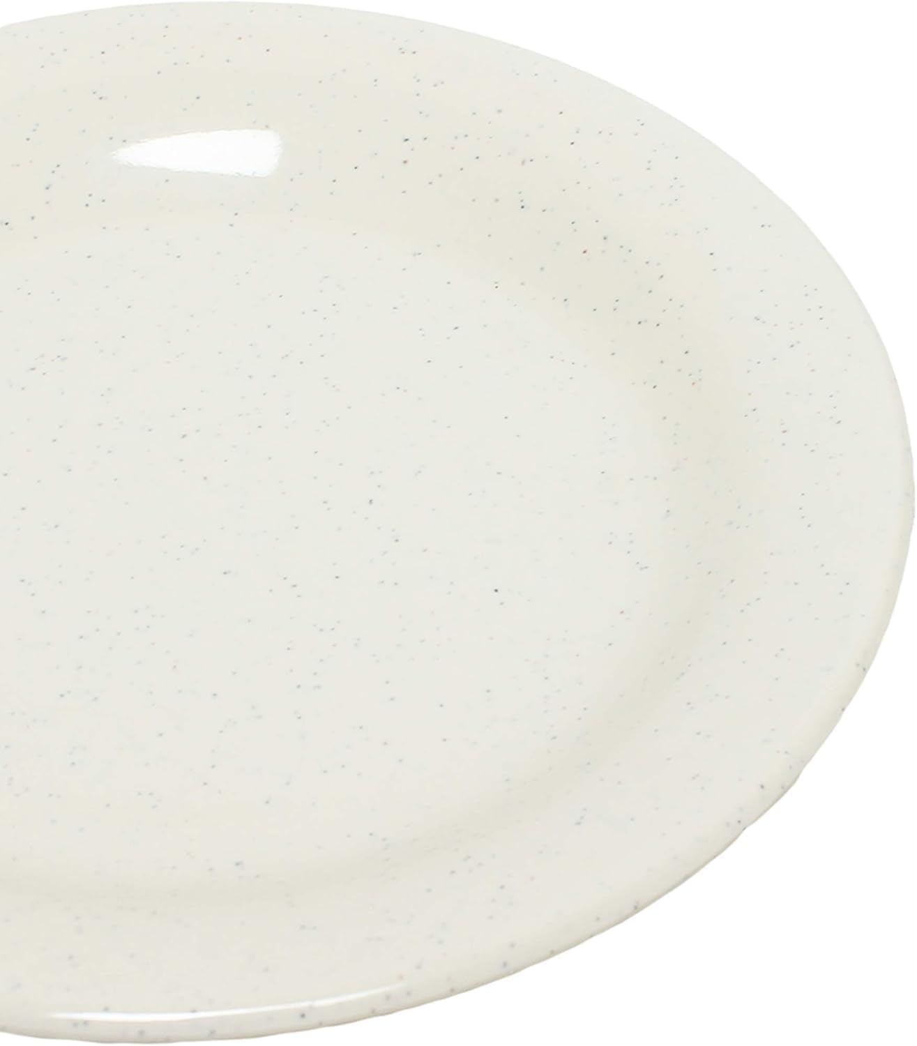 San Marino Round Plates Melamine Set of 12- Dishwasher Safe Break-Resistant Reusable Plates Kitchen Plates Dinnerware Appetizer Plates Serving Plate