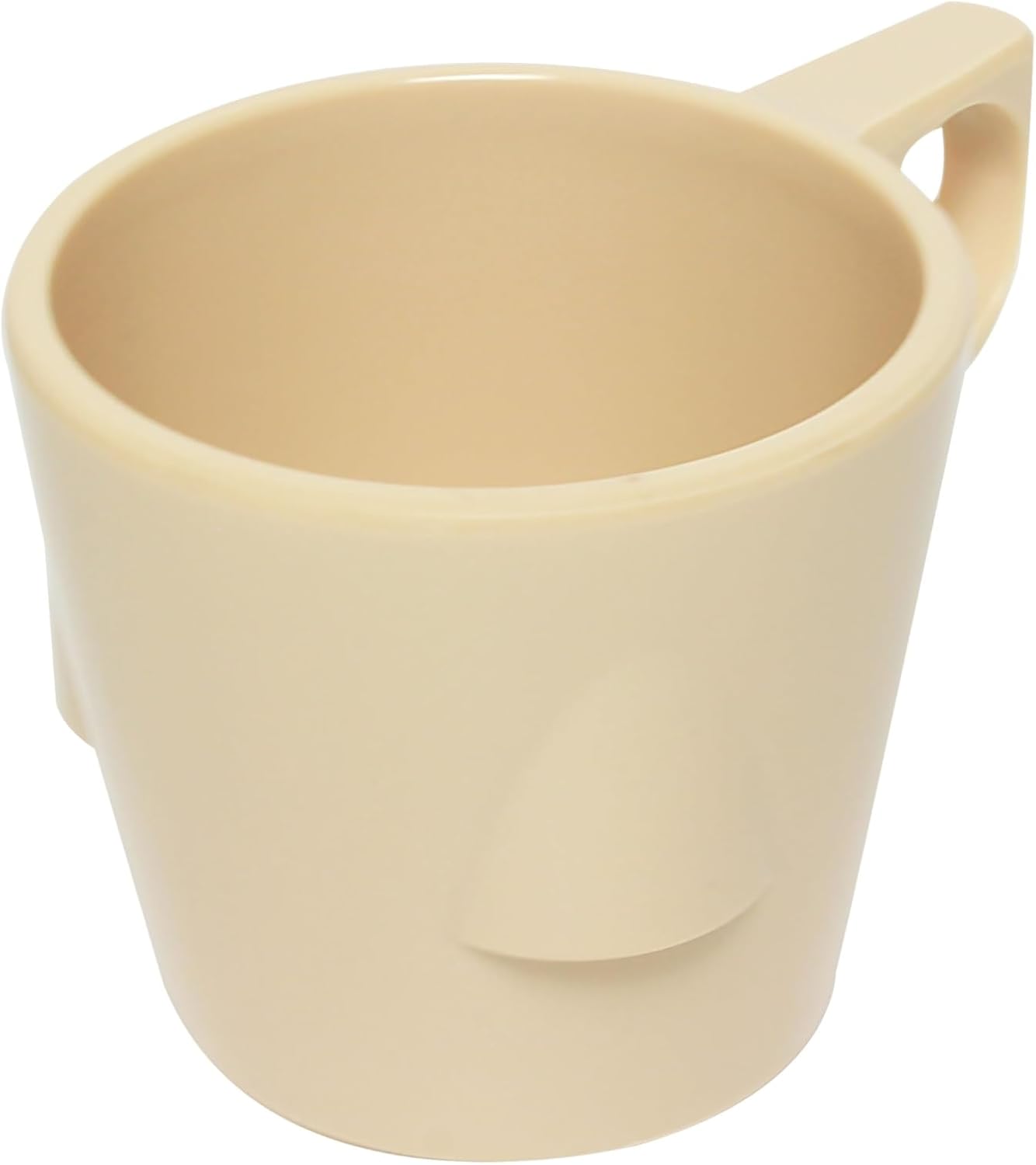 7 oz Stacking Cup Melamine Set of 12- Dishwasher Safe Break-Resistant Coffee Cup Set Reusable Plastic Cup for Latte Cappuccino Cocoa Hot Tea Mocha Home Cafe Restaurants