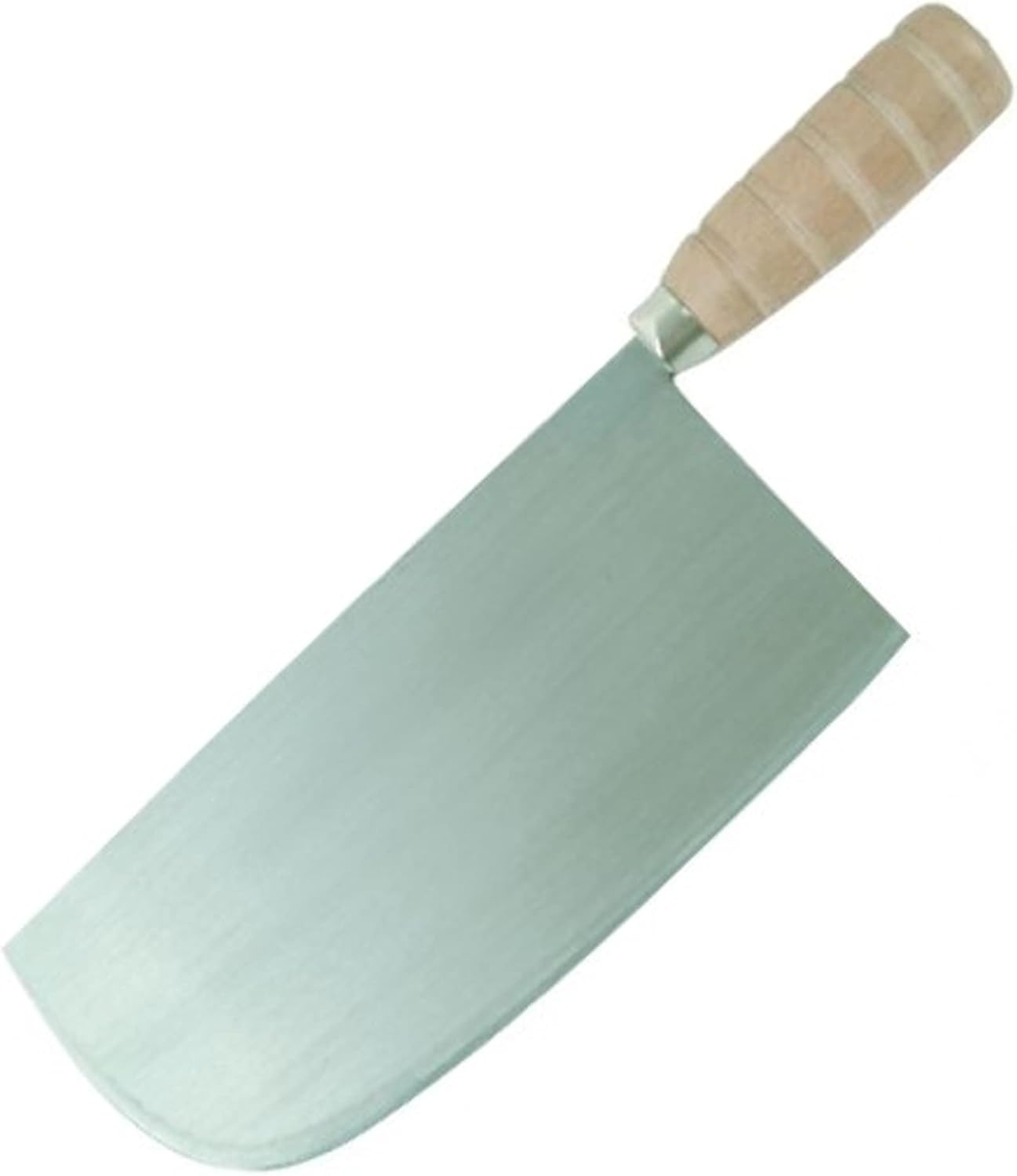 Cast Iron Ping Knife/Cleaver with Wooden Handle- Meat Bone Chopper for Butcher Slicing Vegetables Butcher Chopper Kitchen Knife for Home Kitchen and Restaurant