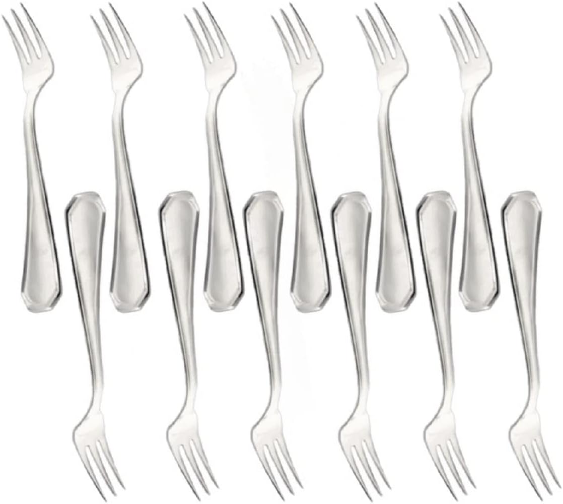 Wilshire Stainless Steel Set of 12- Stainless Steel Silverware Flatware Cutlery Kitchen Tableware Set for Home and Restaurant for Soup Spoons Round Spoons