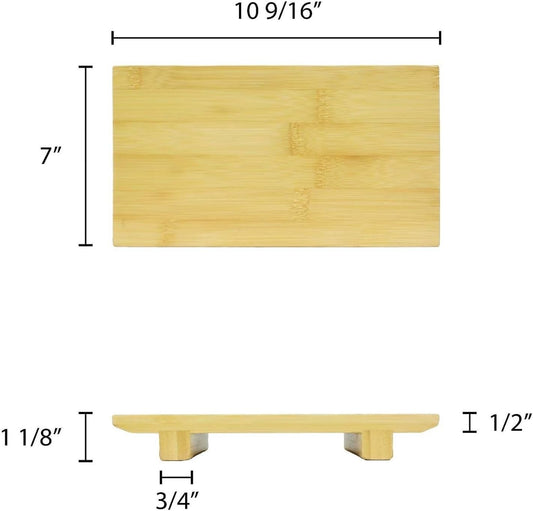Sushi Plate Japanese Sushi Serving Plate Appetizer Plates Serving Dish Sushi Tray Sushi Plate Sushi Tray Serving Plate for Kitchen Home Restaurants