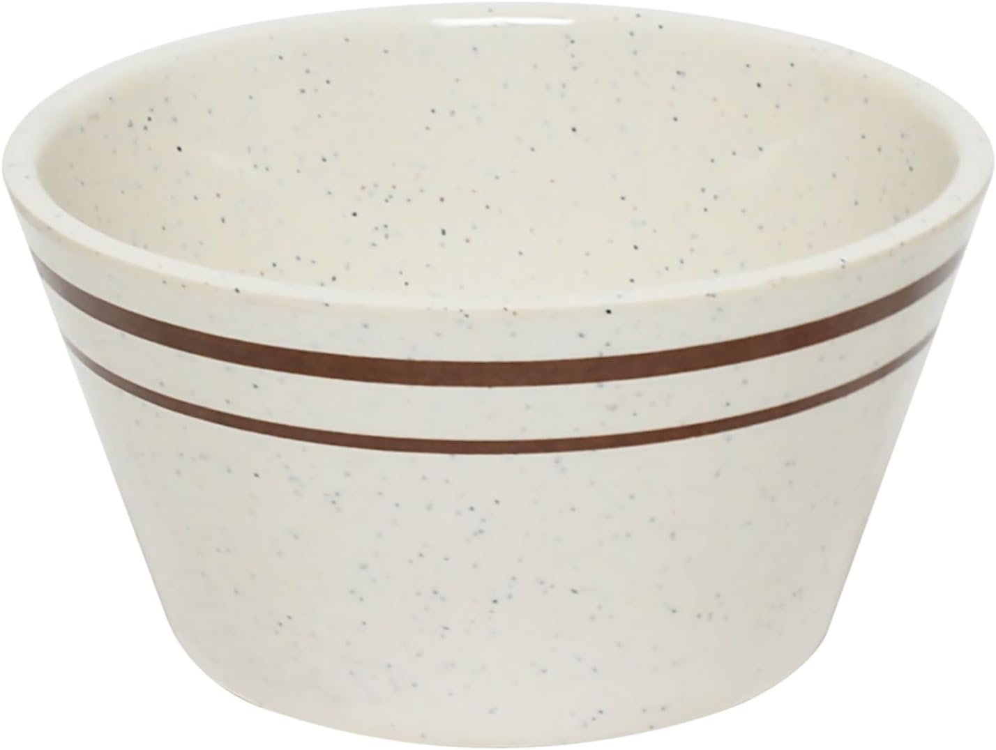 7 oz Arcadia Bouillon Cup Melamine Set of 12- Dishwasher Safe Break-Resistant Dinnerware Small Bowls for Side Dishes Dessert Soup Chili Dipping Sauce