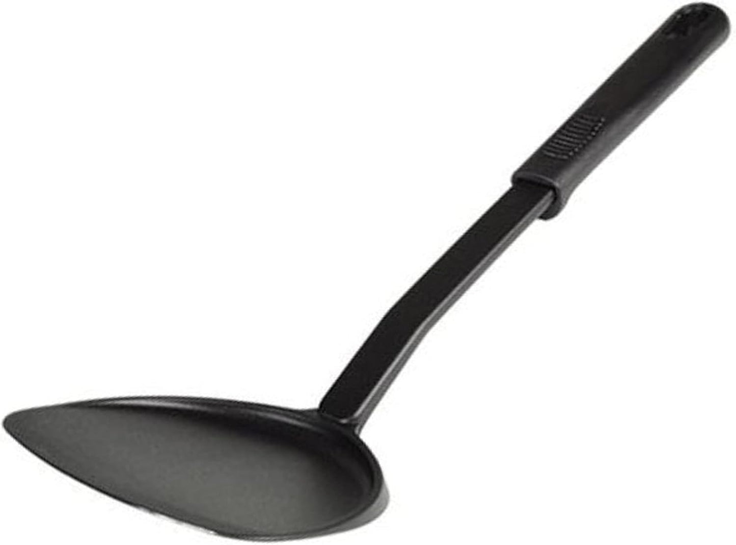 Kitchen Turner- High-Heat Nylon & Polypropylene Handle Black Color- Heat Resistant up to 410°F Spatula Turner Cooking Utensils Cookware for Egg Pancake Fish Burger