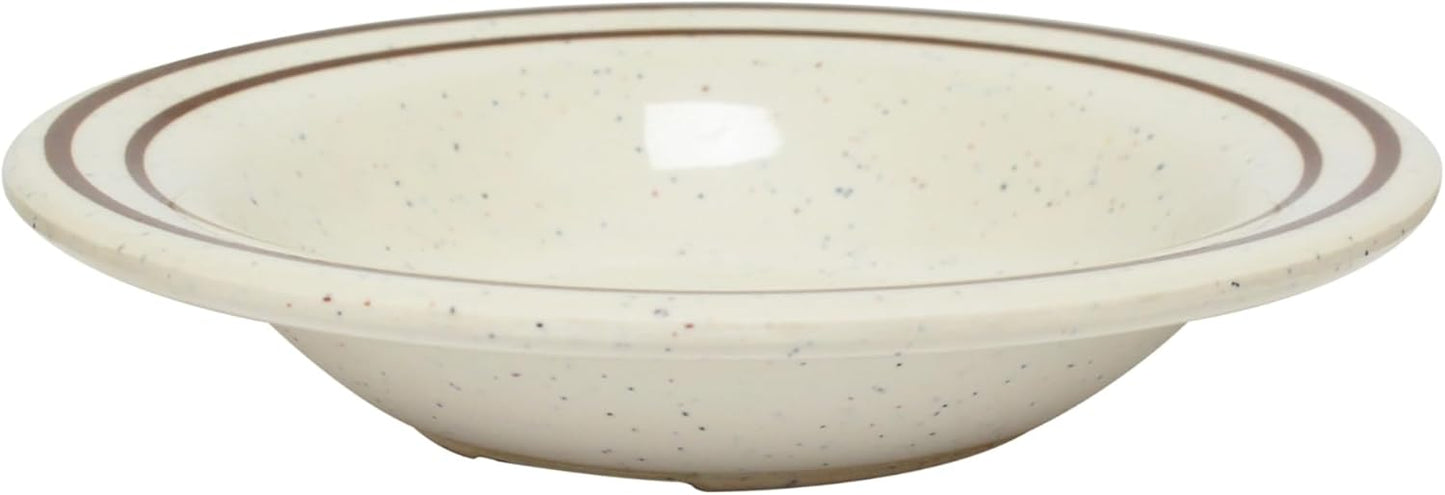 4 oz Arcadia Fruit Bowls Melamine Set of 12- Dishwasher Safe Break-Resistant Dinnerware Small Bowls for Side Dishes Dessert Soup Ice Cream Oatmeal Fruit Home Restaurants
