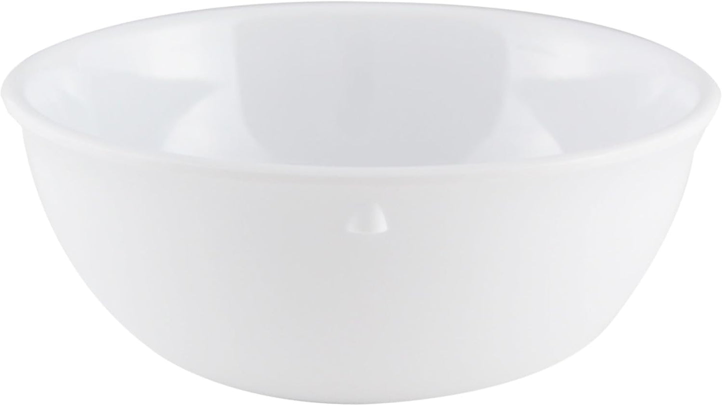 Nappie Bowl Melamine Set of 12- Dishwasher Safe Break-Resistant Reusable Bowls Serving Soup Bowl Broth Cups Soup Bowls Ice Cream Dipping Sauce