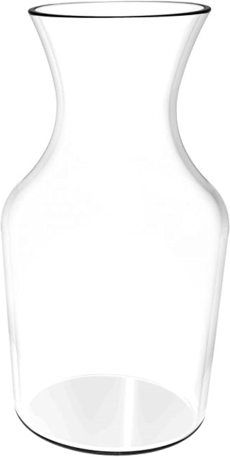9 oz Wine Decanter Polycarbonate Clear Color Comes in each - Table Service Wine Carafe Small Decanter Wine Aerator Wine Decanter Carafe for Wine Dinner Parties Tastings Bars Restaurants