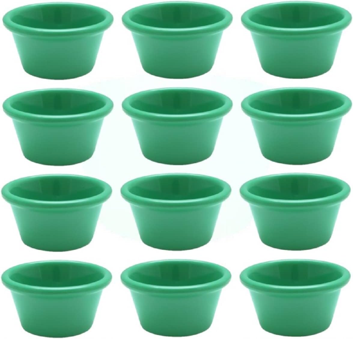 Smooth Ramekin Melamine - Plastic Ramekin Dipping Sauce Cup Portion Dipping Sauce Cups Individual Condiment cups For Catering Kitchen Restaurant