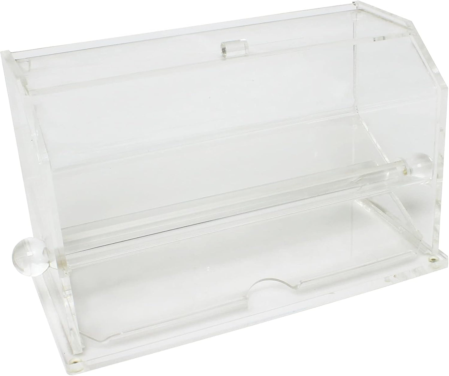 Acrylic Straw Dispenser Clear Color 12-5/8" x 5-5/8" x 6-7/8"-Reusable Straw Holder Straw Dispenser Straw Organizer for Countertop Coffee Bar Supplies Restaurants and Fast Food