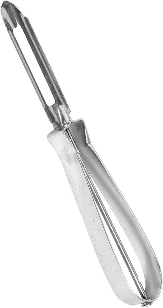 6" Vegetable Peeler Stainless Steel with Iron Handle - Peelers for Fruit Veggie Potatoes Carrot Cucumber Vegetable Fruit Peelers for Kitchen Home Restaurants