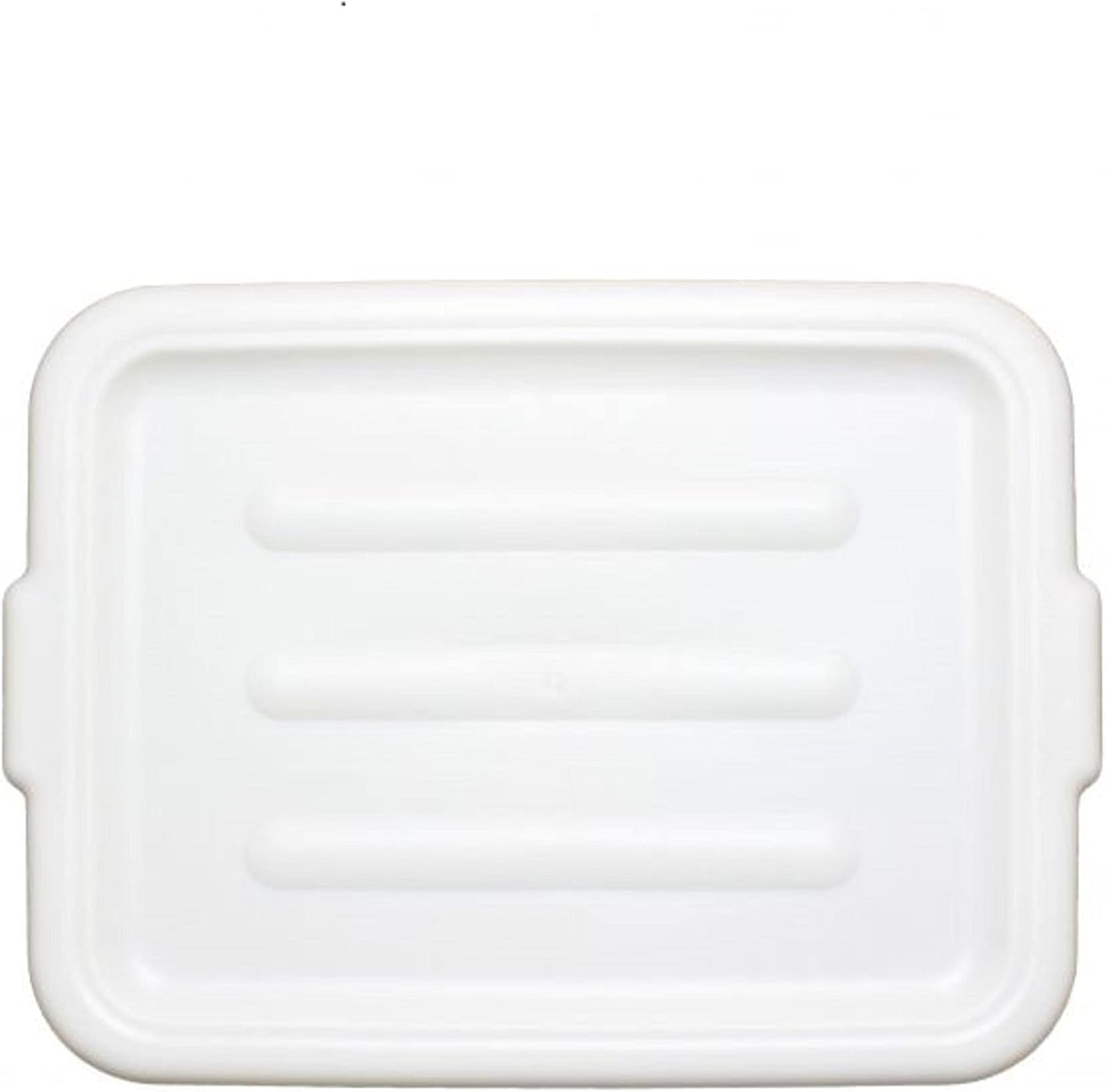 Plastic Bus Box/Tub Lid fits 20-1/2" x 15-1/2" x 5" and 20-1/2" x 15-1/2" x 7" Bus Tub - Heavy Duty Plastic Restaurant Tub Lid for Kitchen Organization Storage