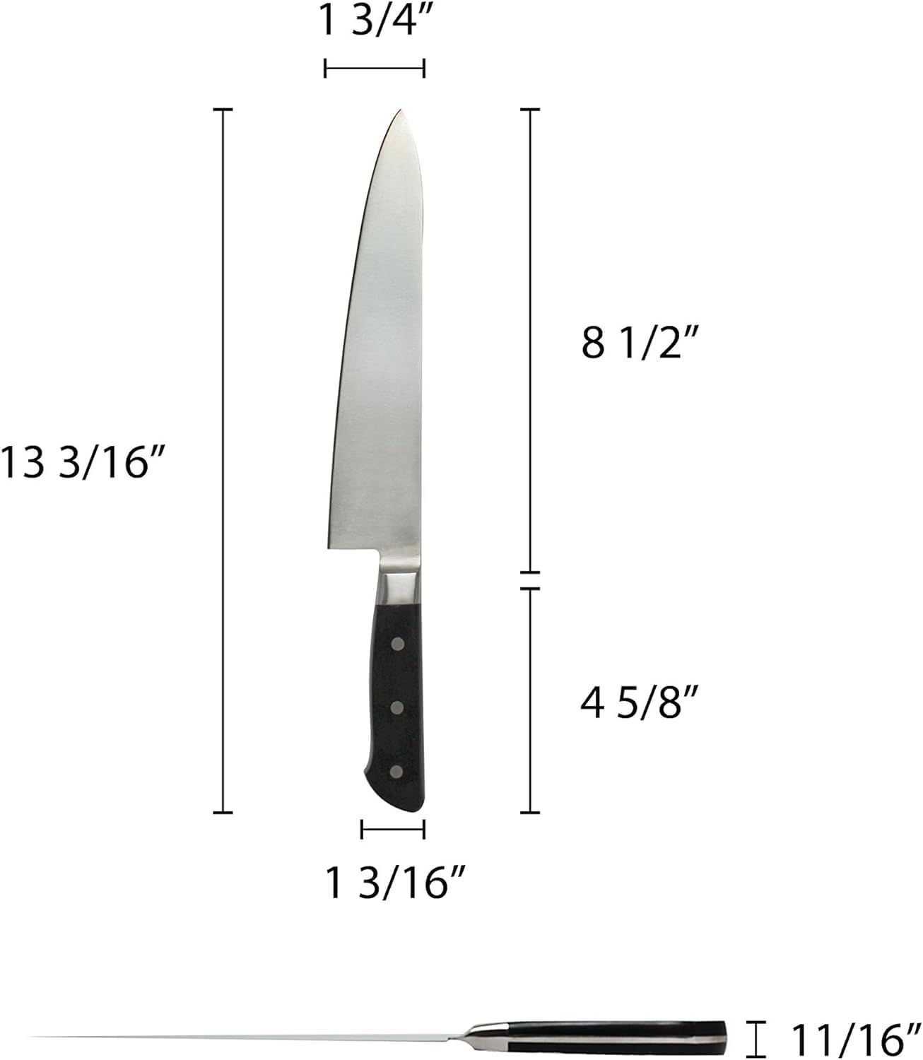 Stainless Steel Japanese Cow Knife- Japanese Gyuto Cooking Knife Kitchen Meat Knife Cooking Meat Knife for Kitchen Cutting Vegetable Salad Boneless Japanese Chef Knife