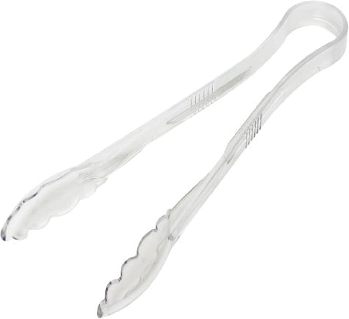 Scallop Grip Utility Tong Polycarbonate Comes in each- Serving Tong Kitchen Tong Utensil Cooking Tongs Buffet Tongs Ice Tongs for Buffet Catering Home Kitchen Restaurants