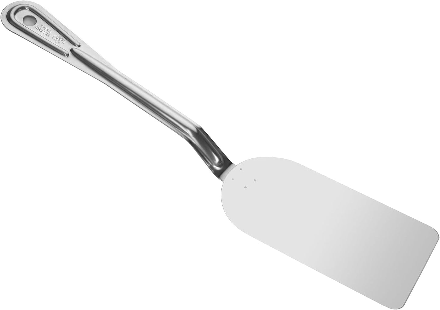6" Stainless Steel Pancake Turner- Griddle Scraper Spatula Pancake Flipper Hamburger Turner for Outdoor Barbecue Turners Tools Food Service Home Restaurants