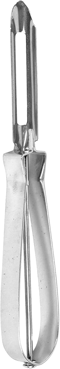 6" Vegetable Peeler Stainless Steel with Iron Handle - Peelers for Fruit Veggie Potatoes Carrot Cucumber Vegetable Fruit Peelers for Kitchen Home Restaurants