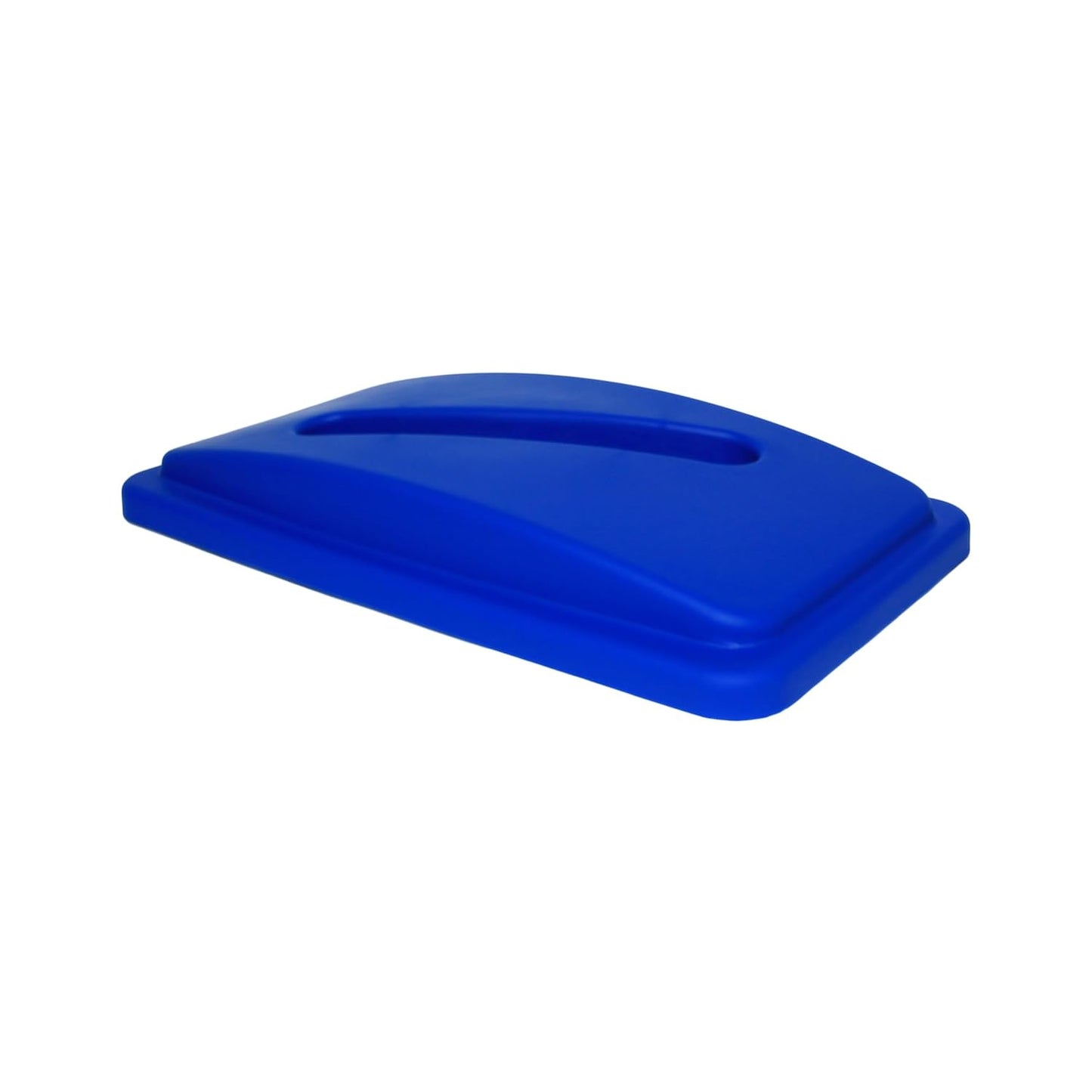 23 Gallon Recycle Trash Can Blue Color- Wastebasket Garbage Bin Lid Recycling Bin Cover Kitchen Bathroom Bedroom Office Trash Can