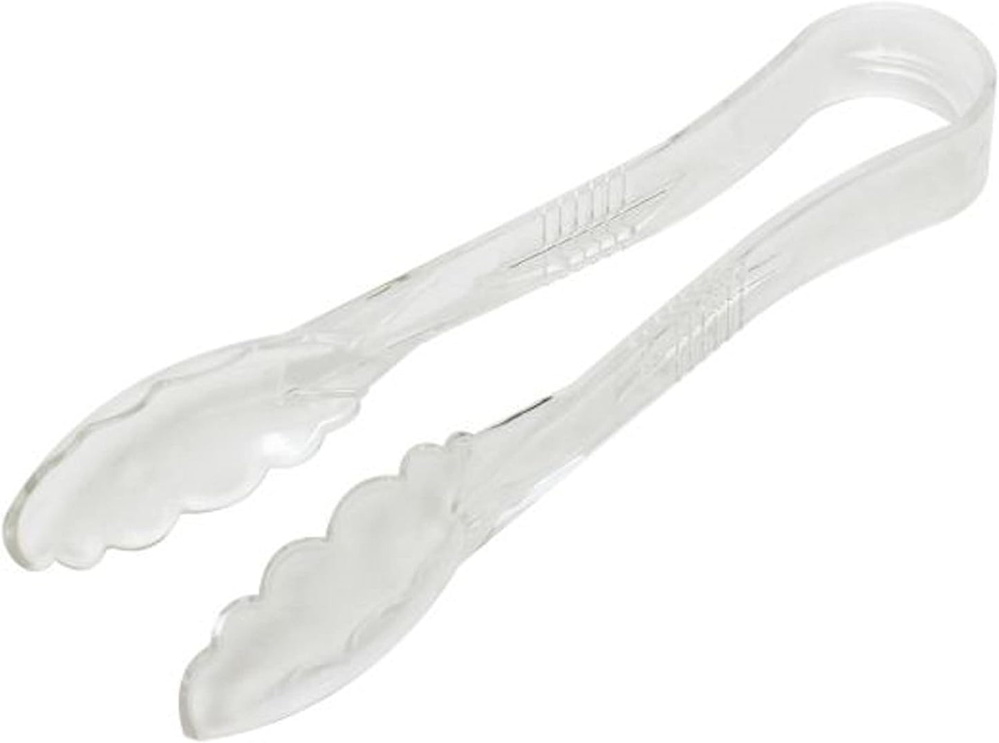 Scallop Grip Utility Tong Polycarbonate Comes in each- Serving Tong Kitchen Tong Utensil Cooking Tongs Buffet Tongs Ice Tongs for Buffet Catering Home Kitchen Restaurants