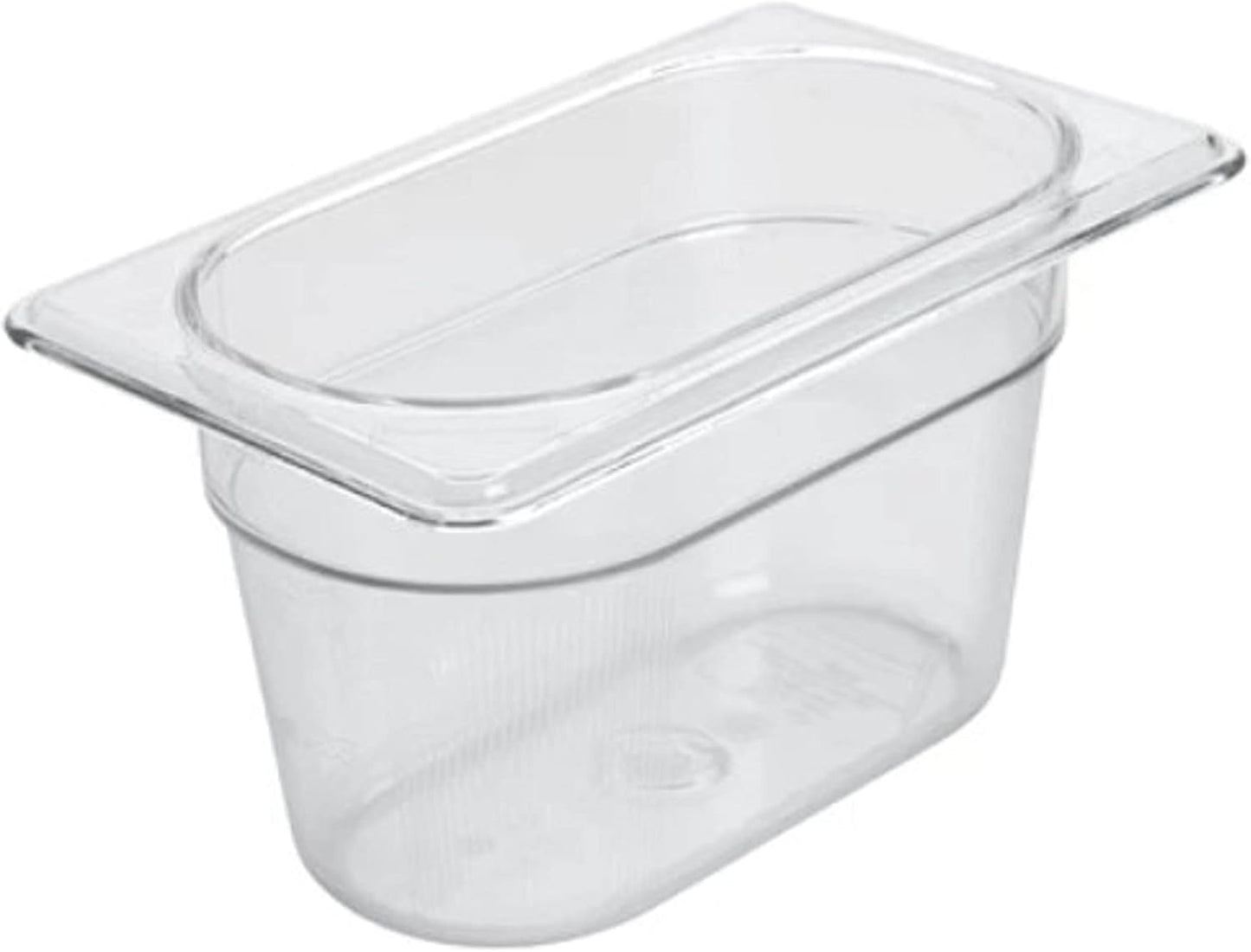 Deep Food Pan Polycarbonate - Food Storage Containers Commercial Hotel Plastic Food Pans Catering Buffets and Restaurants for Fruits Vegetables Beans Corns
