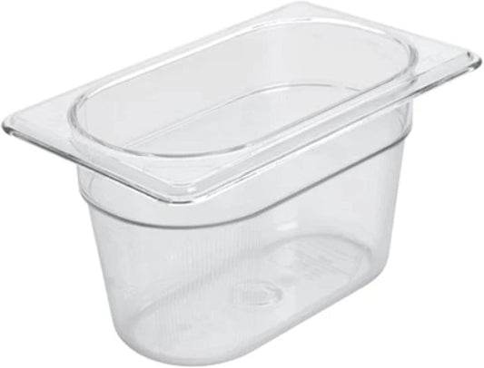 Deep Food Pan Polycarbonate - Food Storage Containers Commercial Hotel Plastic Food Pans Catering Buffets and Restaurants for Fruits Vegetables Beans Corns