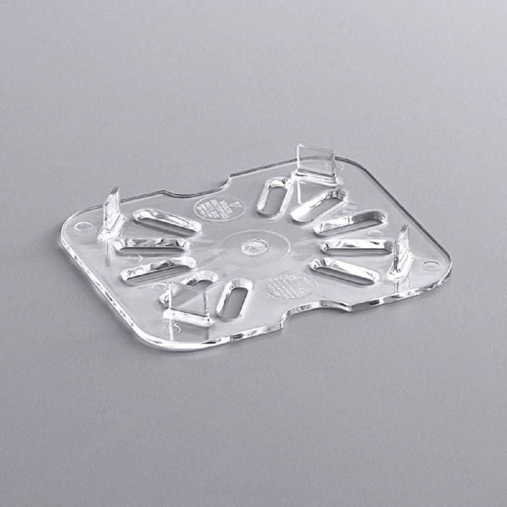 Polycarbonate Food Pan Drain Shelf - Food Storage Box Drain Shelf for Restaurant Hotel Pans Food Prep Fruits Vegetables Beans Corns Restaurant Kitchen