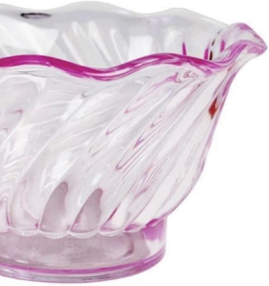 5 oz.Dessert Dish Cups Set of 12- Small Plastic Dessert Cups Reusable Serving Bowl for Tasting Party Desserts Appetizers Ice Cream Sundae Bowls for Kids