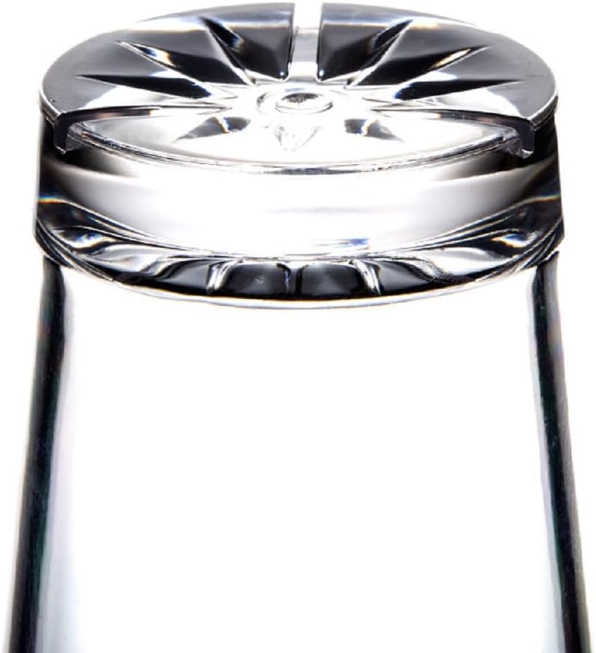 English Pub Glass Polycarbonate with Starburst Heavy Base Clear Color Comes in each- Pint Glass British Beer Glass Classics Craft Beer Glass Tumbler Pub Beer Glass
