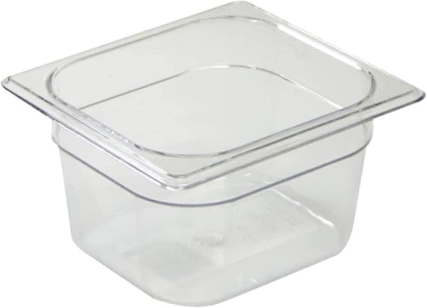 Deep Food Pan Polycarbonate - Food Storage Containers Commercial Hotel Plastic Food Pans Catering Buffets and Restaurants for Fruits Vegetables Beans Corns