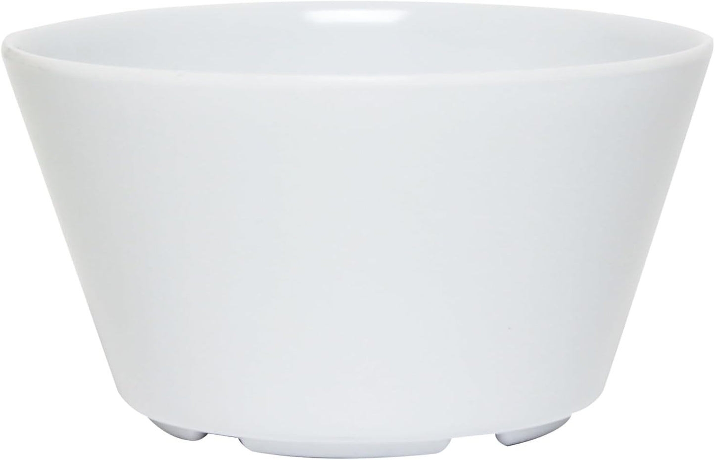 8 oz Bouillon Cup Melamine Set of 12- Dinnerware Soup Bowls Small Bowls for Side Dishes Dessert Soup Chili Dipping Sauce Dishwasher Safe Break-Resistant
