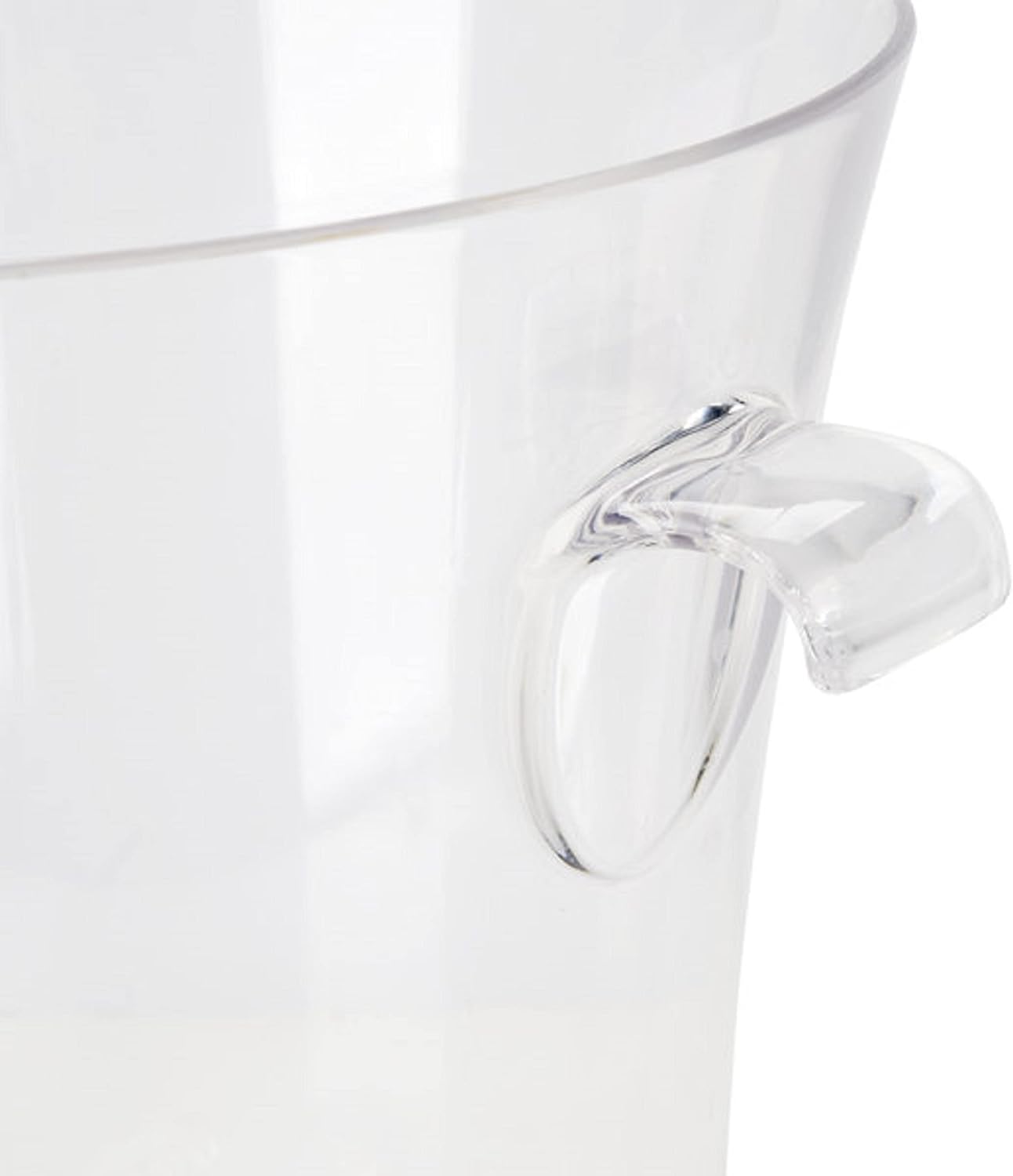 Ice Bucket for Bottle Service Polycarbonate Clear Color- Beverage Tub Champagne Wine Beverage Cooler Wine Cooler Beer Chiller Ideal Party Tubs for Indoor Outdoor Bars