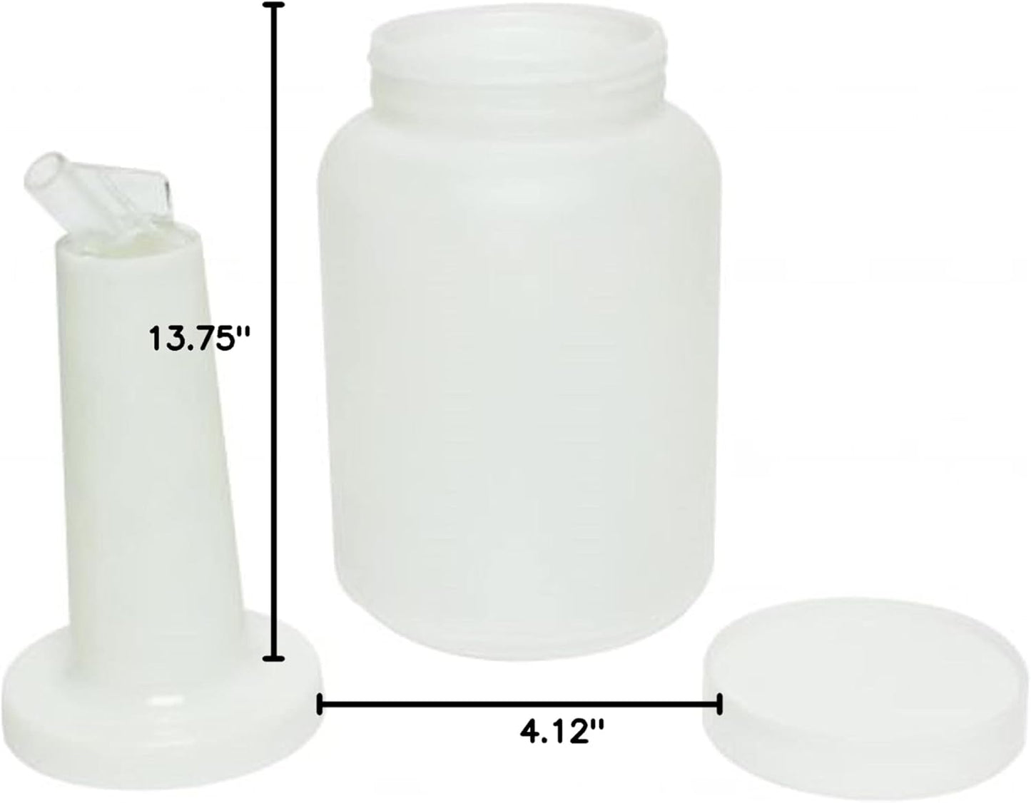 Pour and Store Fruit Juice and Liquor Pour Bottles Set of 3- Juice Pouring Bottle Containers Bar Pour Bottles Plastic Juice Pour Bottles Plastic Barware for Bars & Event