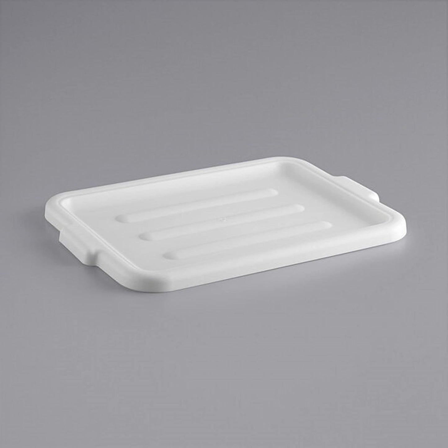 Plastic Bus Box/Tub Lid fits 20-1/2" x 15-1/2" x 5" and 20-1/2" x 15-1/2" x 7" Bus Tub - Heavy Duty Plastic Restaurant Tub Lid for Kitchen Organization Storage
