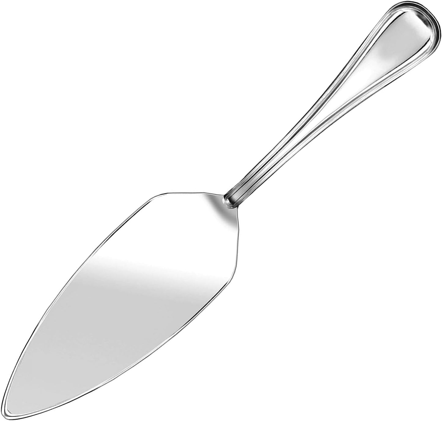 8 1/2” Luxor Pastry Server Stainless Steel Set of 2- Cake Cutter Pie Cutter Serving Utensils Stainless Steel Flatware Cutlery Kitchen Tableware Set for Home and Restaurant
