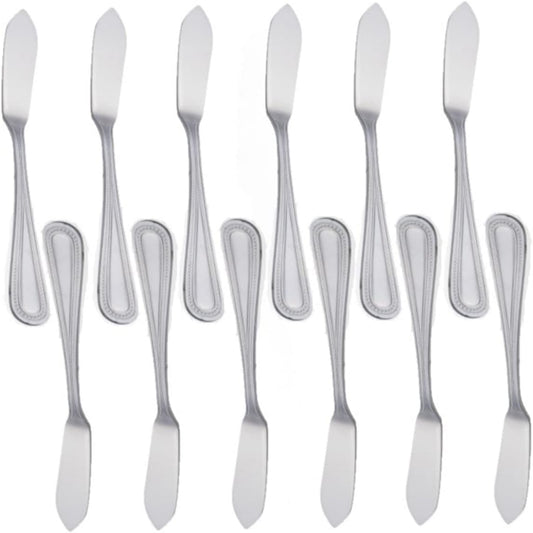 Jewel Stainless Steel Set of 12- Flatware Cutlery Kitchen Tableware Set for Home and Restaurant