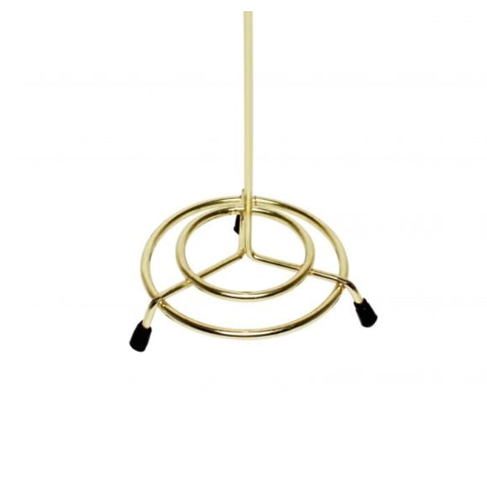 3-1/2" x 6" Check Spindle Iron Plated Gold Finished Set of 6 - Restaurant Check Spindle Receipt Holder Check Holders for Restaurants Eatery Bar and Cafe