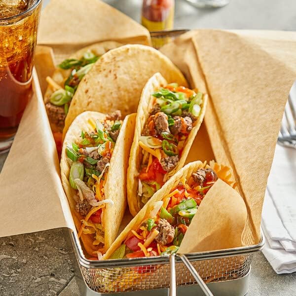 Commercial Grade 8-Slot Taco Basket Holds 8 Shells Deep Fryer - Taco Holder Basket Taco Fry Basket with Grip Handle Taco Shell Fry Basket Shells Deep Fryer Taco Holder Basket