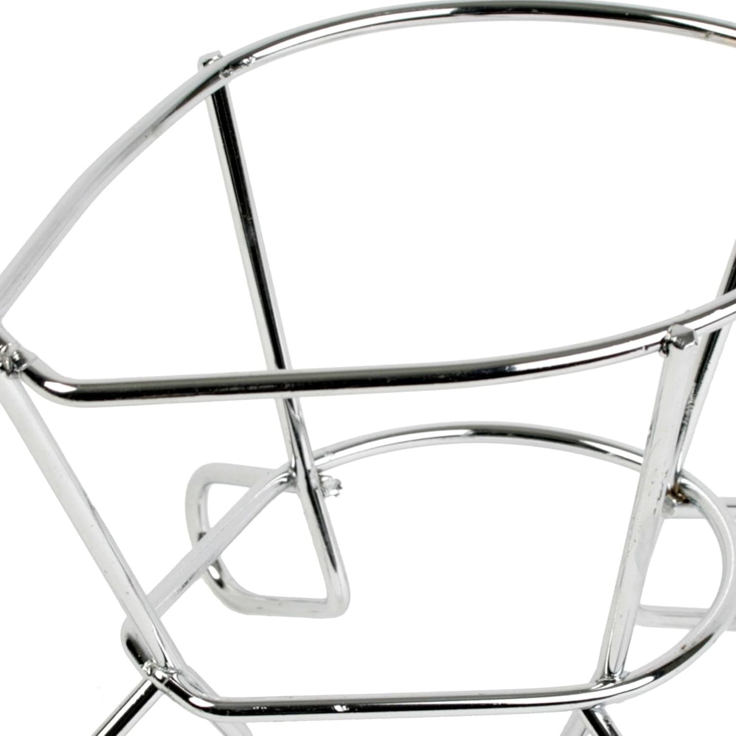 8-1/2" x 7-1/4" x 6" Wire Ham Holder Chrome Plated - Roasting Wire Spiral Ham Holder Roasting Rack For Ham Cooling Drying Rack Kitchen Rack Great for Cooking Roasting