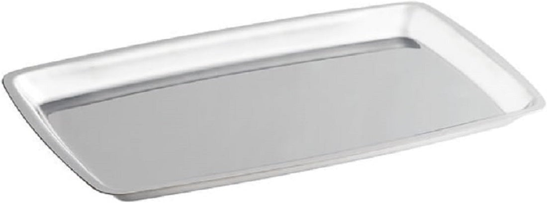 11" x 7-1/5" Rectangular Stainless Steel Sizzling Platter - Sizzler Platter Serving Platter Large Sizzling Platter Serving Tray Perfect for Meats Steak Fish And Vegetables