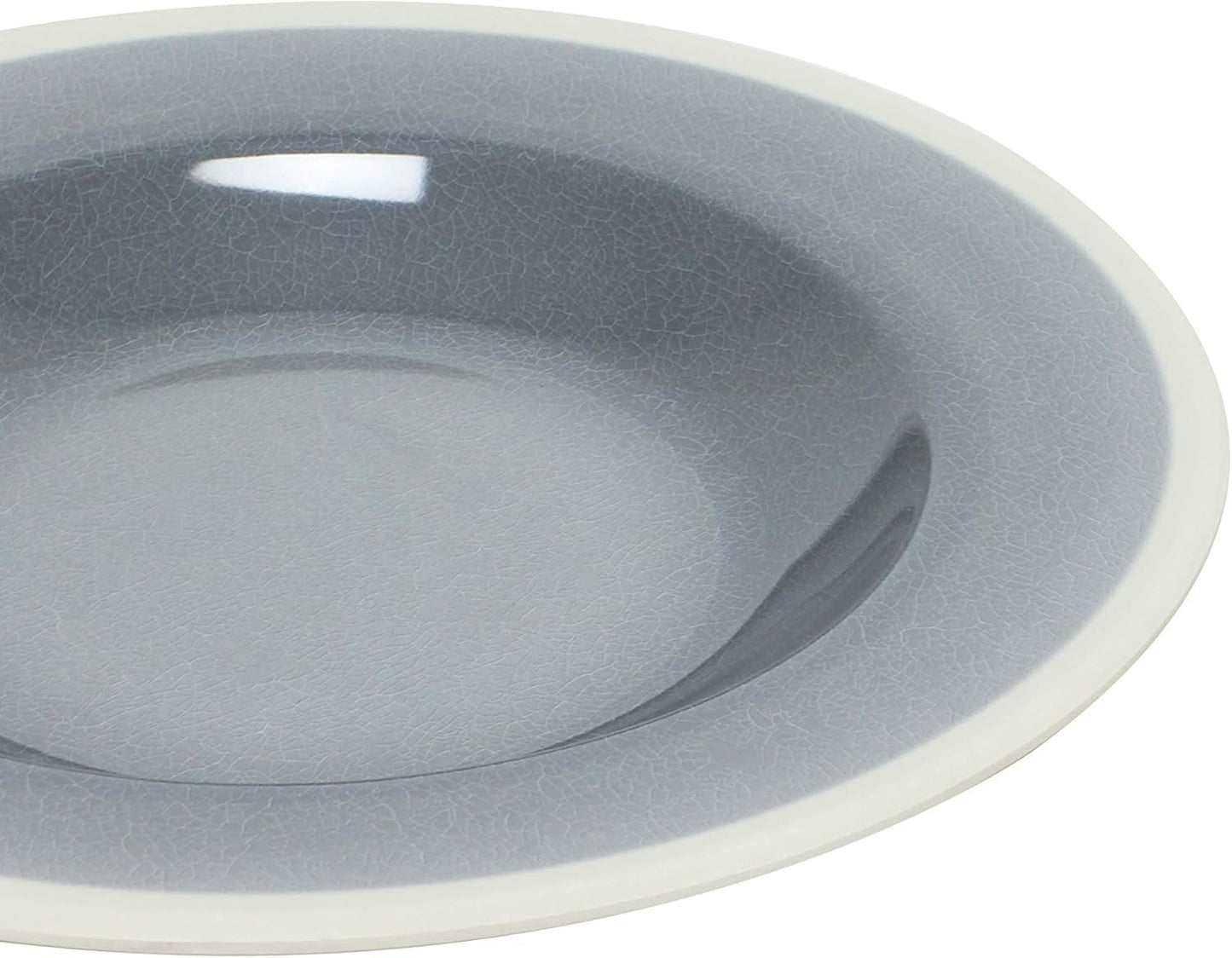 16 oz Pasta Bowls Dinnerware Melamine Set of 12- Dishwasher Safe Break-Resistant Reusable Pasta Plates Serving Bowl Pasta Bowls for Dinner Home Kitchen Restaurants