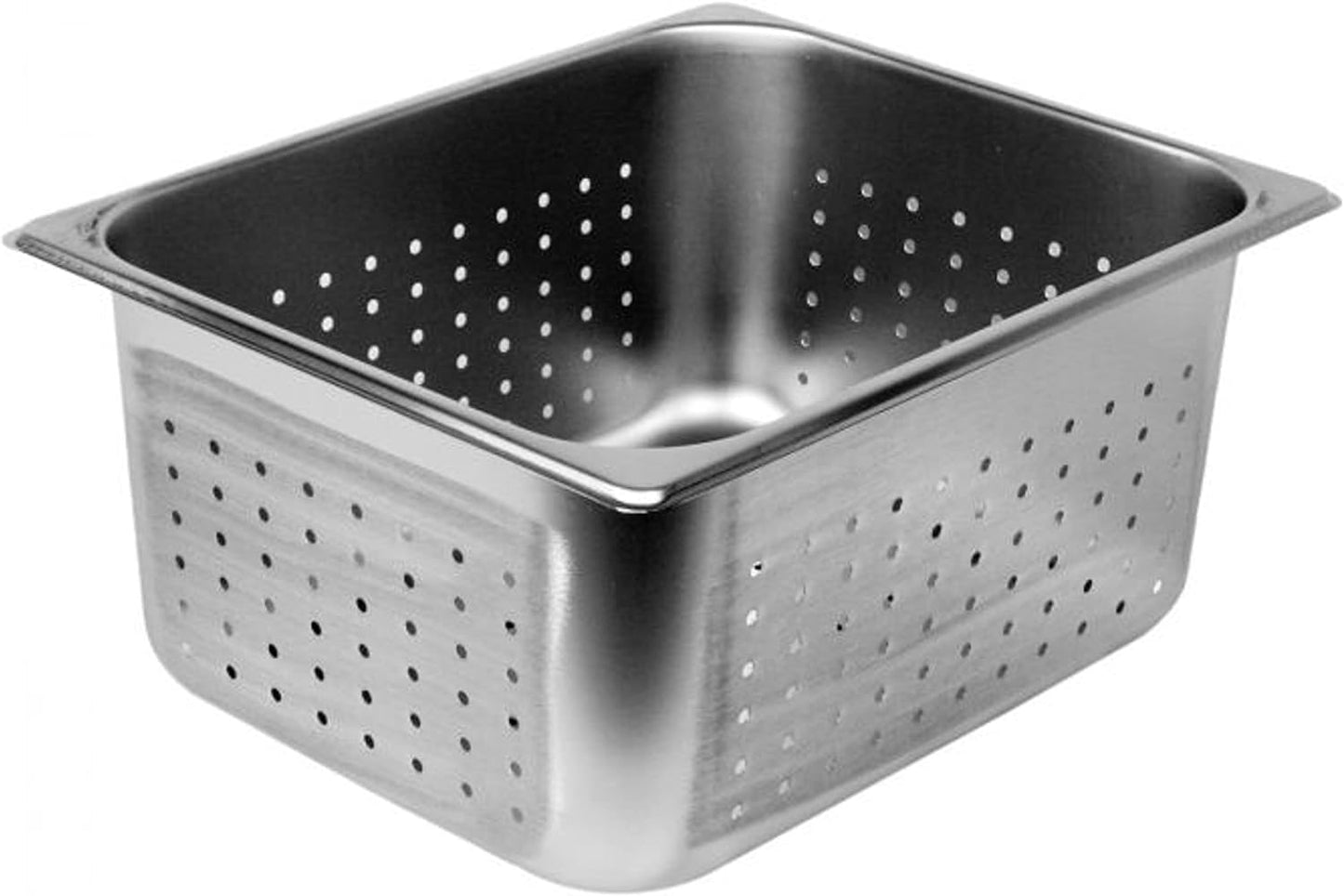 Deep Perforated Stainless Steel Anti-Jamming Steam Pan 24 Gauge - Chafing Steam Food Pan for Restaurant, Family Events, Personal Catering
